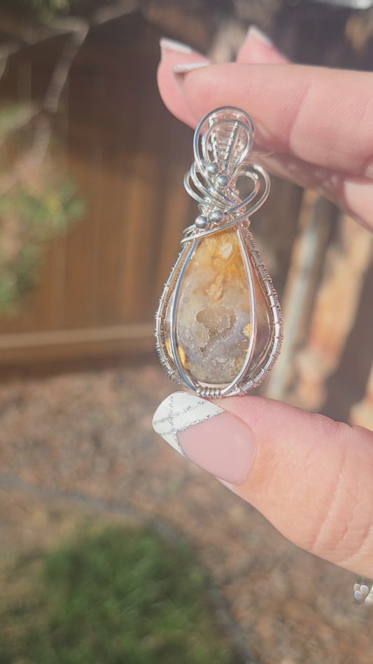 Idaho Plume agate